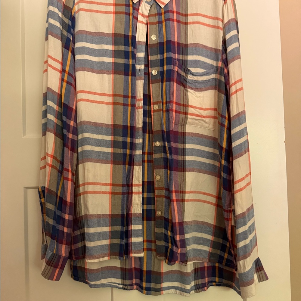 Women's Multicolor Plaid Shirt